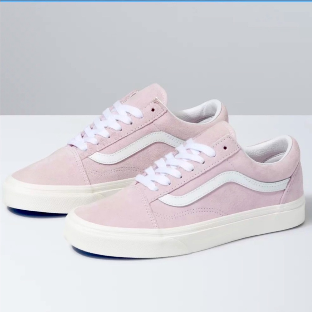 Old Skool Blushing/True White Vans